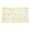 Image 1 : PART OF HANDWRITTEN LETTER FROM STANDING ROCK RESERVATION