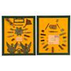 Image 1 : LOT OF TWO FRAMED GROUPINGS OF CUSTER BATTLEFIELD ARTIFACTS