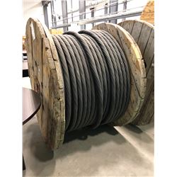 Spool 3C #4 AWG 15KV SHD-GC Unjacketed