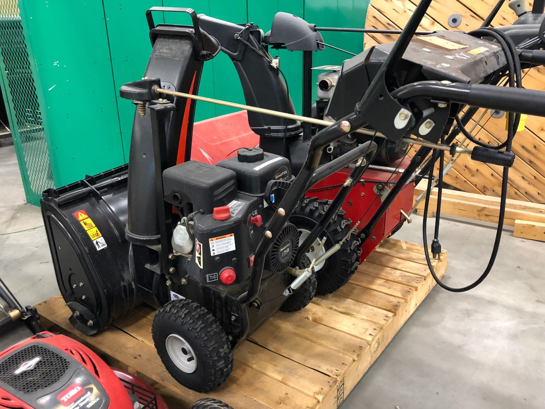 Sno-Tek Snow blower 20" Model 939401