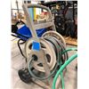 Image 1 : Earth Way High-Output Spreader, Suncast Hosemobile with garden hose, Ames fold&store with garden hos
