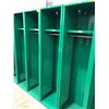 Image 1 : Penco Green Lockers (x4) - 18" x 72" x 18", 1-shelf, 1-coat hanger rod and 2-hooks