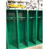 Image 1 : Penco Green Lockers (x4) - 18" x 72" x 18", 1-shelf, 1-coat hanger rod and 2-hooks
