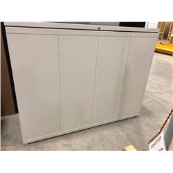 Alltech Light Grey Blueprint Storage Cabinet 55" x 22 1/4" x 42"