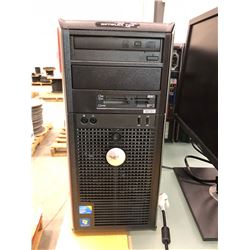 Dell tower Optiplex No power cord or hard drive, Dell 23" LED monitor Model P2311HB comes with power
