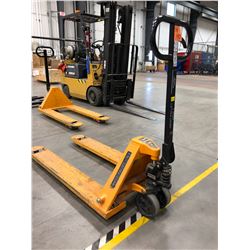 Titan, capacity 5500 Lbs. Pallet Jack (not to be removed until loadout complete)