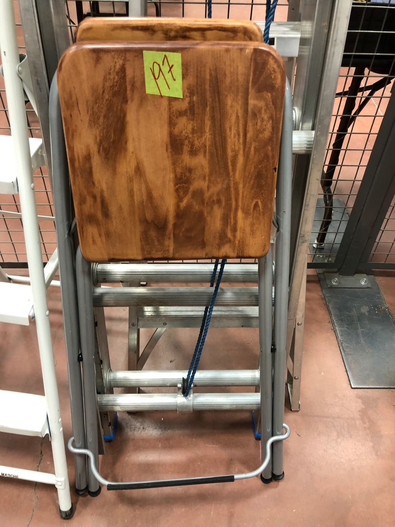 10' Extendable ladder, 4' step ladder, IKEA stool , 4 foot white stepladder