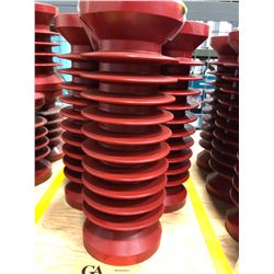 Qty 5 10 1/2" insulators 38KV