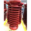 Image 1 : Qty 5 10 1/2" insulators 38KV