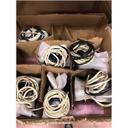 Qty 4 boxes Craftsman 5KV-120Volt 25VA Output, 6 boxes of assorted Coax connectors,