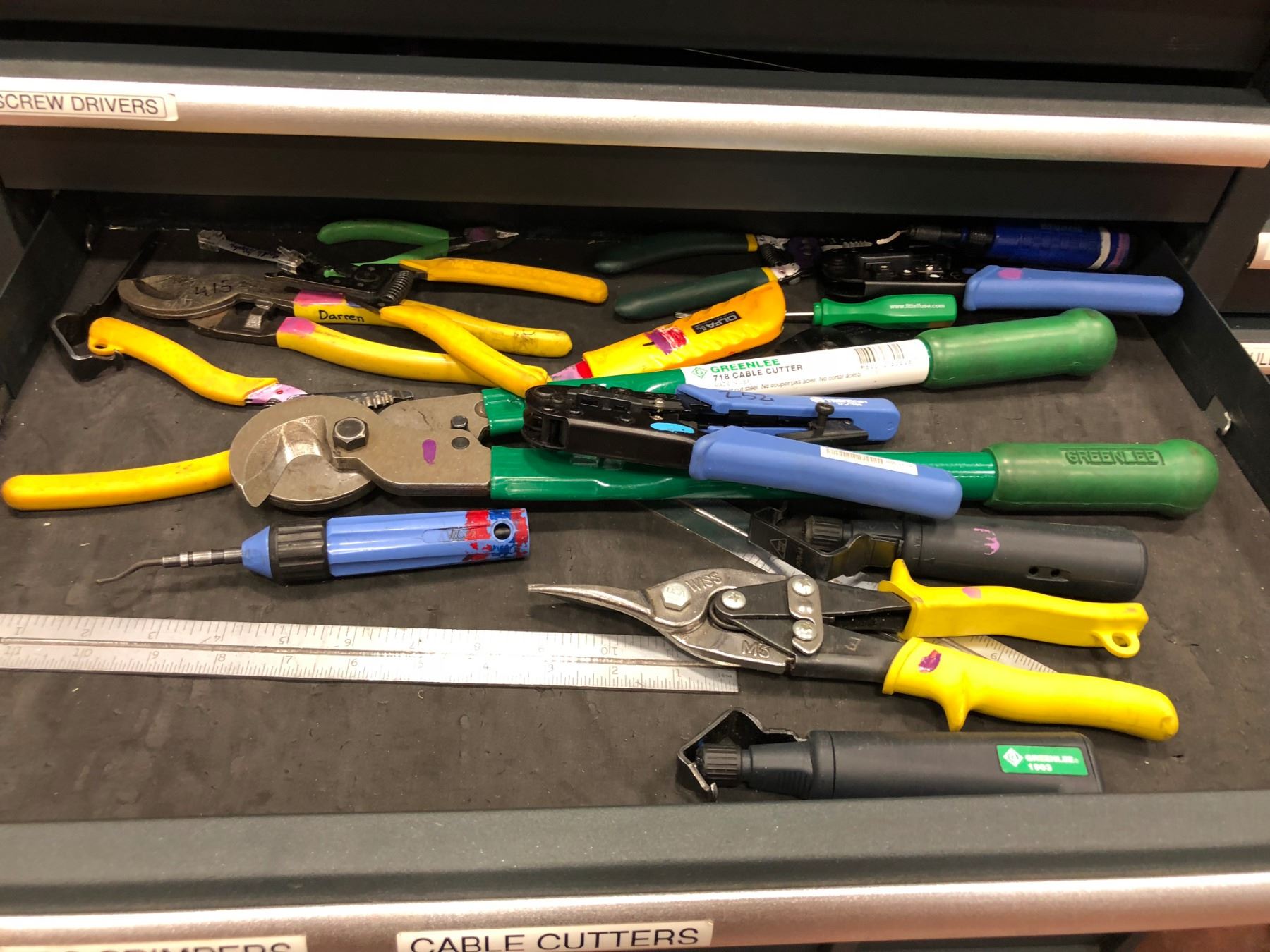 2 piece Mastercraft Maximum tool box, includes assorted tools in drawers