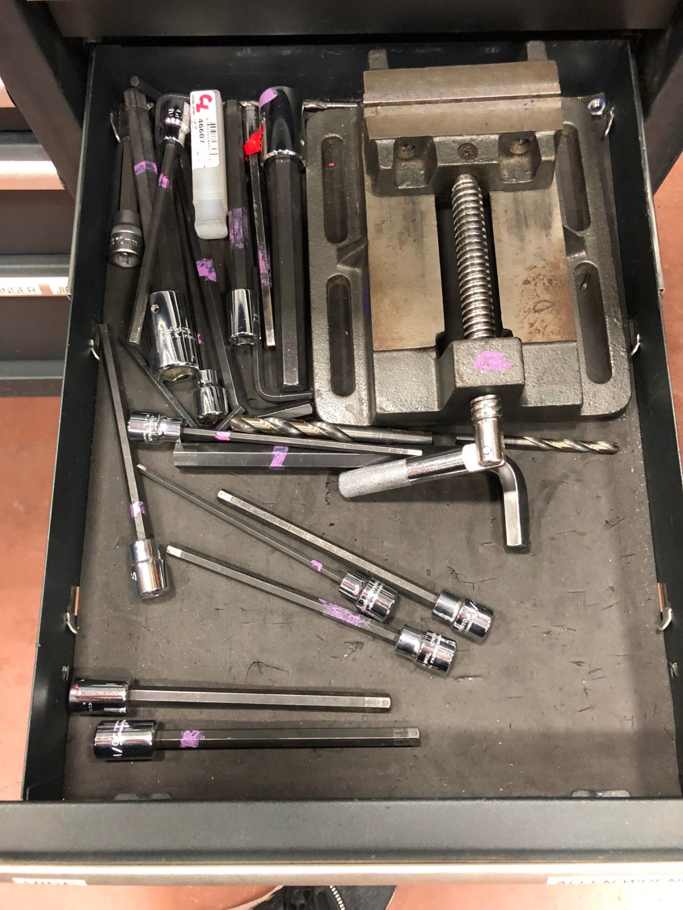 2 piece Mastercraft Maximum tool box, includes assorted tools in drawers