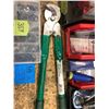 Image 2 : Assorted 120 volt lockouts, Greenlee cable strippers and blades 1903, deburring tools and blades, pe