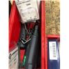 Image 5 : Assorted 120 volt lockouts, Greenlee cable strippers and blades 1903, deburring tools and blades, pe
