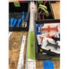 Image 4 : Tyrap pullers, aluminum rulers, carpenter square, Amphenol crimpers Qty 3