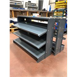 Steel countertop 3 tier shelving 33 x 12 x 22
