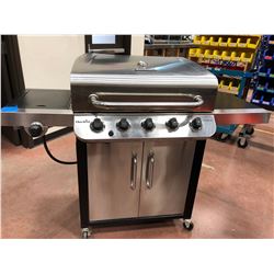 Char Broil BBQ used 10 times, c/w propane tank