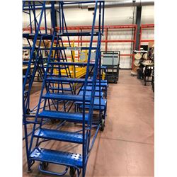 Canway rolling staircase 400 lb. max, Model 8H, Canway rolling step stool Mod 2NH