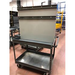Rolling parts cart 36" x 24"X 60"
