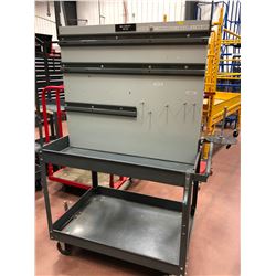 Modified rolling parts cart 36" x 24"X 60"