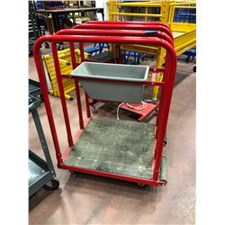 Dayton panel rack cart