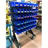 Image 2 : Rolling heavy duty hardware cart 36 x 26 x 60 powder coated includes assorted hardware