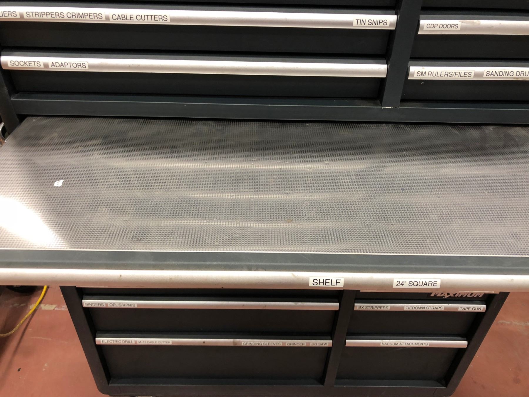 2 Piece Mastercraft Maximum Tool Box Includes Assorted Tools In