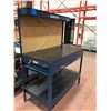Image 1 : Mastercraft workbench  47" x 24" x 61 1/2" c/w power bar and light
