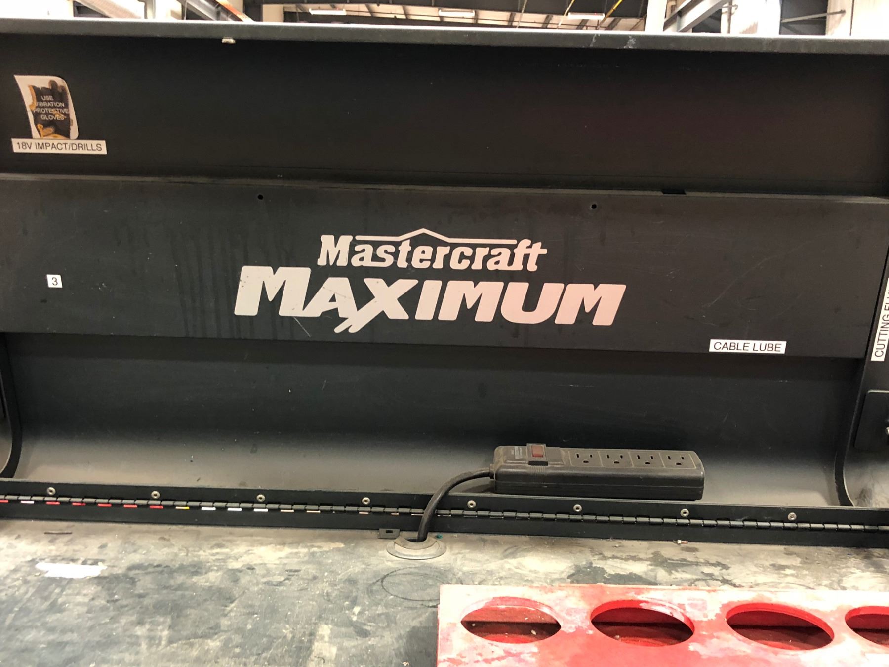 2 piece Mastercraft Maximum tool box, includes assorted tools in drawers