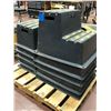 Image 1 : Plastic single steps 20" x 14" x 12" Qty 5, Plastic 2 steps  24" x 19" x 20" Qty 5