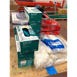 Assorted Nitrile gloves 18 boxes, approx. 30 bags assorted nitrile gloves