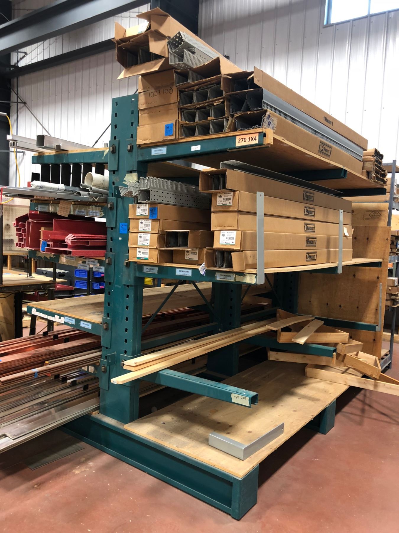 Cantilever shelving (shelving only)