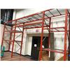 Image 3 : Orange Pallet racking 3 sections (shelving only)