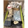Image 1 : Assorted pin & connectors, IDEC power supply 100-24VAC, SIEMENS relay qty 2, ABB FT switch
