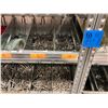 Image 5 : Galvanized shelving 2 sections, assorted stainless steel hardware 6-32, 8-32, 1/4-20. Beveled washer