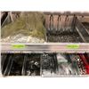 Image 6 : Galvanized shelving 2 sections, assorted stainless steel hardware 6-32, 8-32, 1/4-20. Beveled washer