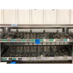 Galvanized shelving 2 sections, assorted 3/8" & 1/2"stainless steel hardware