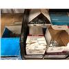 Image 5 : Galvanized shelving 1 section, assorted tri roundular hardware, assorted nutserts/mandrels, assorted