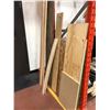 Image 5 : Assorted wood,  peg board, peg hooks, magnetic tool holders, socket holder sets, scrap pieces of MDF