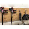 Image 2 : Assorted tools, files, clamps, combination square, hammers, dustpan