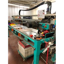 Imer International wetsaw Combi 3000 c/w table extension, maintenance manual and parts, lockout