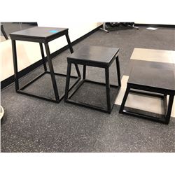 Steel step-ups Qty 3