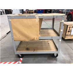 Steel mixing cart 36" x 24" x 36"