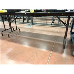6' x 30" x 29"  foldable wooden table (table only)