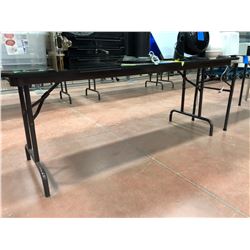 6' x 30" x 29"  foldable wooden table (table only)