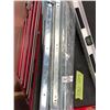 Image 3 : Mastercraft toolbox 27" x 18" x 38" contents include of various tools, 4' level, 4' rulers and drawe