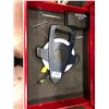 Image 7 : Mastercraft toolbox 27" x 18" x 38" contents include of various tools, 4' level, 4' rulers and drawe