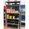 Image 2 : Steel shelving 35" x 18" x 50 3 shelves, 35" x 15" x 76" 6 shelves, 48" x 12" x 56" 4 shelves