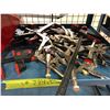 Image 1 : Assorted C clamps, vice grips, sliding clamp, 2 tool boxes