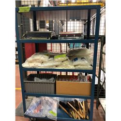 Rolling parts cart 5 shelf 24" x 36" x 61" (cart only)